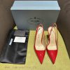 Prada/Prada 2024 SS Spring/Summer New Product Shining Debut Lacquer High Heels, with Prada'slib9e1zh