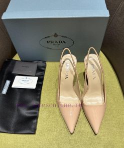 Prada/Prada 2024 SS Spring/Summer New Product Shining Debut Lacquer High Heels, with Prada'srhpfot71
