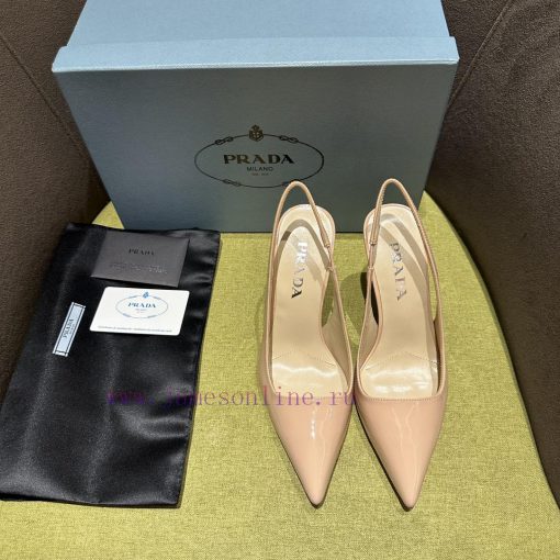Prada/Prada 2024 SS Spring/Summer New Product Shining Debut Lacquer High Heels, with Prada'srhpfot71