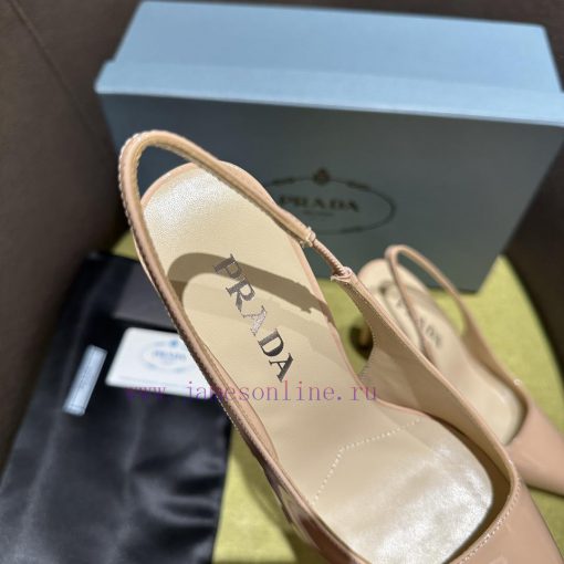 Prada/Prada 2024 SS Spring/Summer New Product Shining Debut Lacquer High Heels, with Prada'srhpfot71 - Image 7