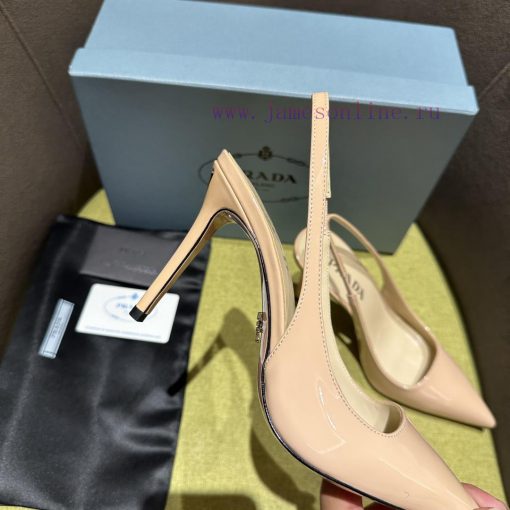 Prada/Prada 2024 SS Spring/Summer New Product Shining Debut Lacquer High Heels, with Prada'srhpfot71 - Image 8
