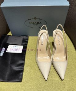 Prada/Prada 2024 SS Spring/Summer New Product Shining Debut Lacquer High Heels, with Prada's2adapfbn