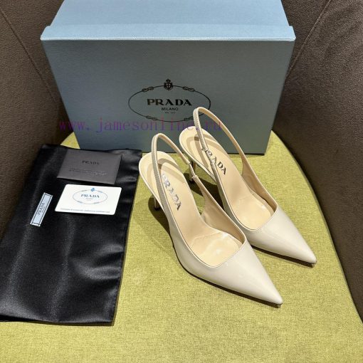 Prada/Prada 2024 SS Spring/Summer New Product Shining Debut Lacquer High Heels, with Prada's2adapfbn - Image 5
