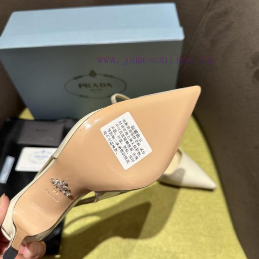 Prada/Prada 2024 SS Spring/Summer New Product Shining Debut Lacquer High Heels, with Prada's2adapfbn - Image 10