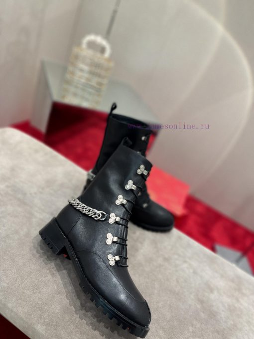 Generation level * ️Heavy Industry Martin BootsThe engraved thick bottom design enhances theyay56jbe - Image 4