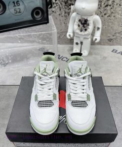 . Air Jordan 4 Sage Sea SaltThe classic mesh window area of the Qiao 4 is sewn with a joint 5eq4j0ls