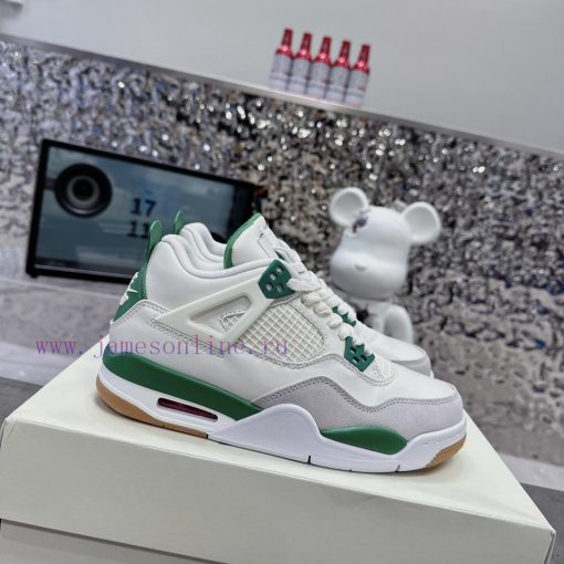 .  Air Jordan 4 turquoiseThe classic mesh window area of the Qiao 4 is sewn with a joint lab7gddkgkc - Image 3
