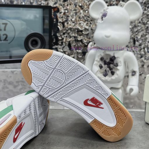.  Air Jordan 4 turquoiseThe classic mesh window area of the Qiao 4 is sewn with a joint lab7gddkgkc - Image 10