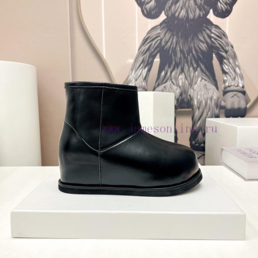 Top tierAmina Muaddi23vs Autumn/Winter Hot Snow Boot SeriesRound headed snow boots with incruy4urwco - Image 6