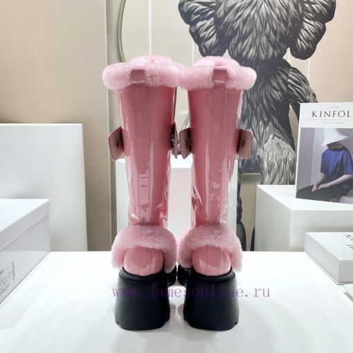 Top 5 "E-SL niche fashion brand designer 23vs autumn/winter new fur boot seriesSponge cake tcvmopbba - Image 9