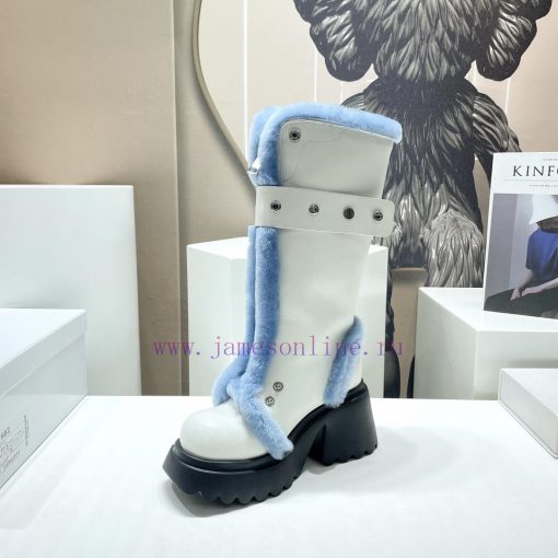 Top tierE-SL niche fashion brand designer 23vs autumn/winter new fur boot seriesSponge cake stismb5h - Image 5