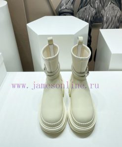 Top tierTHE ROW2023 vs Autumn/Winter Latest Explosive Sponge Cake Thick Bottom Martin Boot Smjxwfen3
