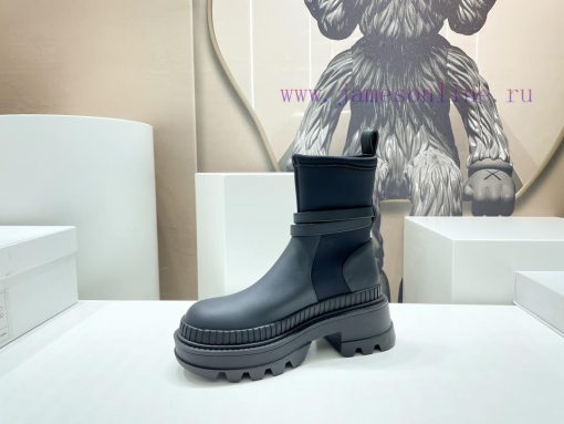 Top tierTHE ROW2023 vs Autumn/Winter Latest Explosive Sponge Cake Thick Bottom Martin Boot Sfnmzek2s - Image 5