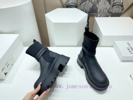 Top tierTHE ROW2023 vs Autumn/Winter Latest Explosive Sponge Cake Thick Bottom Martin Boot Sfnmzek2s - Image 7