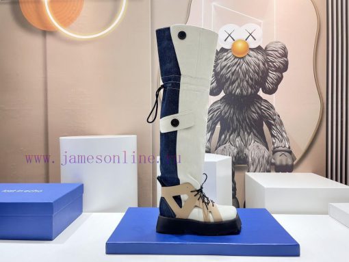 24 inch boots' Top 'Lost in Echo~23vs Autumn/Winter Latest Fashion Show Retro Pants and Boot68w3xjij - Image 6
