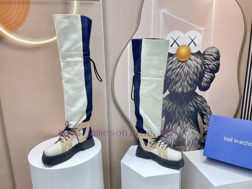 24 inch boots' Top 'Lost in Echo~23vs Autumn/Winter Latest Fashion Show Retro Pants and Boot68w3xjij - Image 7