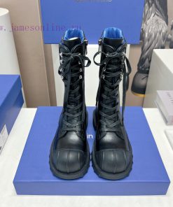 Top tierLost in echo deconstructing thick soled zippered short bootsFrom a domestic niche den79368de