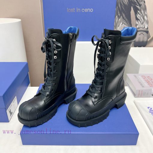 Top tierLost in echo deconstructing thick soled zippered short bootsFrom a domestic niche den79368de - Image 4
