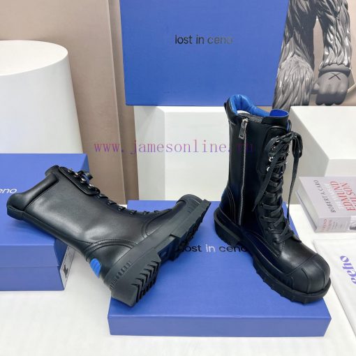 Top tierLost in echo deconstructing thick soled zippered short bootsFrom a domestic niche den79368de - Image 10