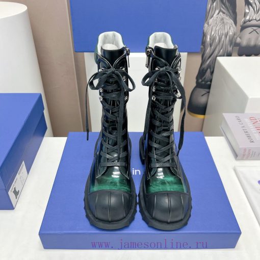 Top tierLost in echo deconstructing thick soled zippered short bootsFrom a domestic niche demgjhoqbd