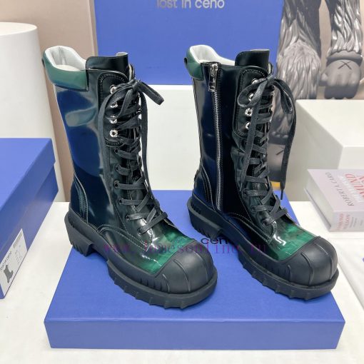 Top tierLost in echo deconstructing thick soled zippered short bootsFrom a domestic niche demgjhoqbd - Image 3