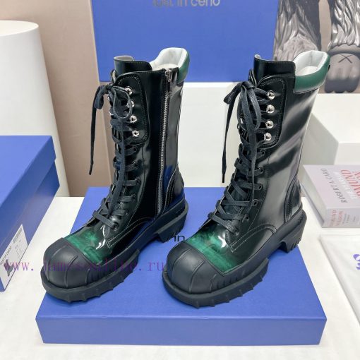 Top tierLost in echo deconstructing thick soled zippered short bootsFrom a domestic niche demgjhoqbd - Image 4