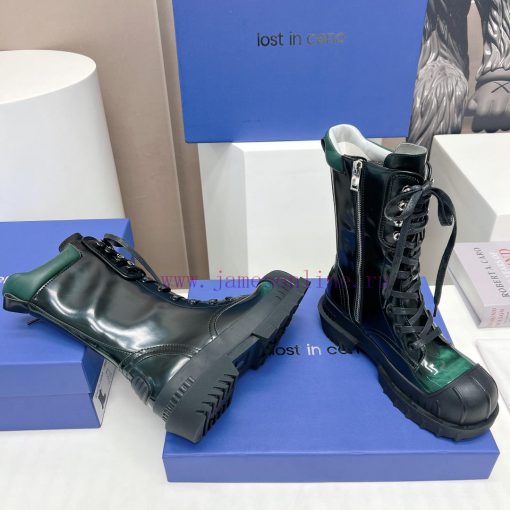 Top tierLost in echo deconstructing thick soled zippered short bootsFrom a domestic niche demgjhoqbd - Image 10
