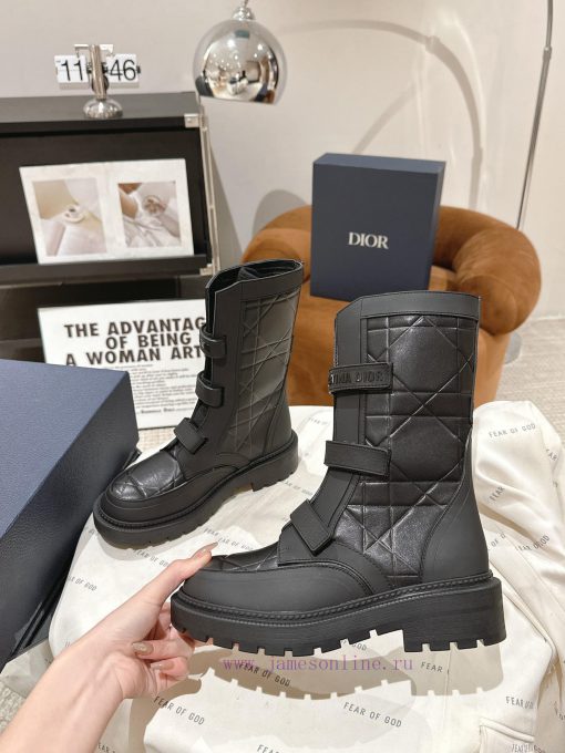 Dio…r 23s new arrival～Iron motorcycle military boots style, cool and explosiveClassic rounuz8y9n3o - Image 3