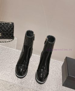 Spot sale𝐂𝐡 * 𝐧𝐞𝐥 23 Top selling productAuthentic gradeShoe upper made of patent leather, con8sggziu