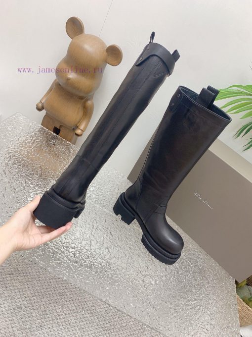 Rick Owens 2023 Owens Square Same Style Looks Thin and Tall with Legs, Goddesses Crazy on Bo72atw53z - Image 5