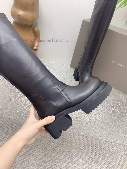Rick Owens 2023 Owens Square Same Style Looks Thin and Tall with Legs, Goddesses Crazy on Bo72atw53z - Image 7