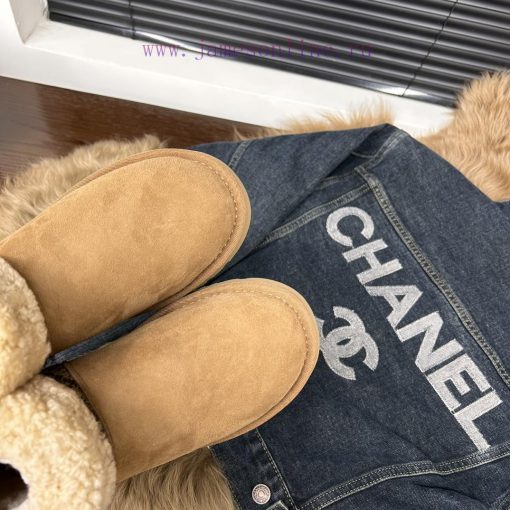 Curled hair UGGUGG. Fur and fur integrated snow boots. I've seen many classic styles and neeq25t094q - Image 8