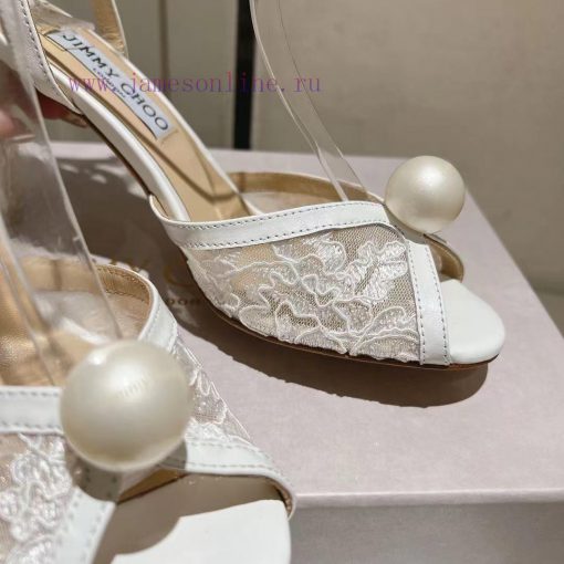 Jimmy Coo is a simple, elegant, and fashionable pair of sandalsOne button high-heeled sandaln8j61ht9 - Image 8