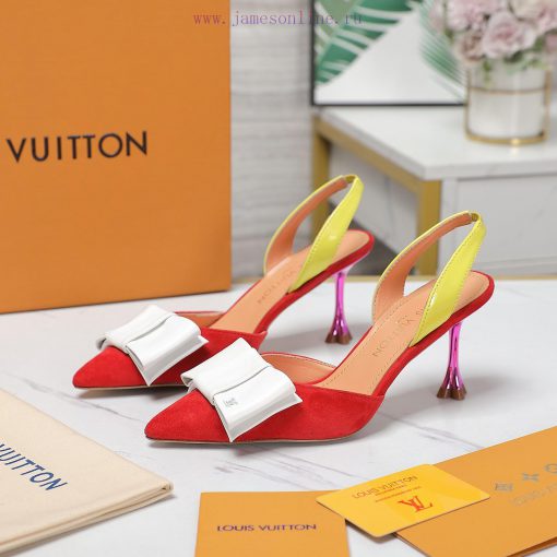 Top qualityLoui * vuitte * * New Plum Heel SandalsThis Blossom high-heeled shoe is made of smquqa9vc - Image 10