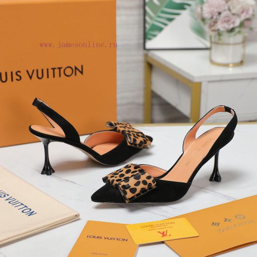 Top qualityLoui * vuitte * * New Plum Heel SandalsThis Blossom high-heeled shoe is made of s45ffqimw - Image 7