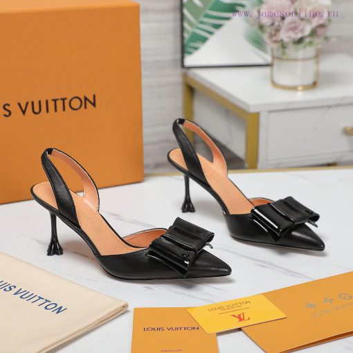 Top qualityLoui * vuitte * * New Plum Heel SandalsThis Blossom high-heeled shoe is made of sl7jr7w6l - Image 7