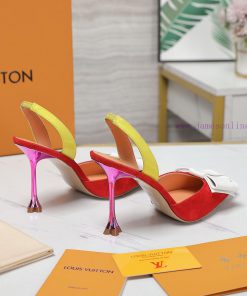 Top qualityLoui * vuitte * * New Plum Heel SandalsThis Blossom high-heeled shoe is made of s96d9aslv