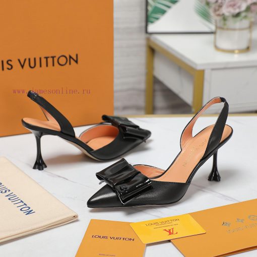 Top qualityLoui * vuitte * * New Plum Heel SandalsThis Blossom high-heeled shoe is made of sl7jr7w6l - Image 10