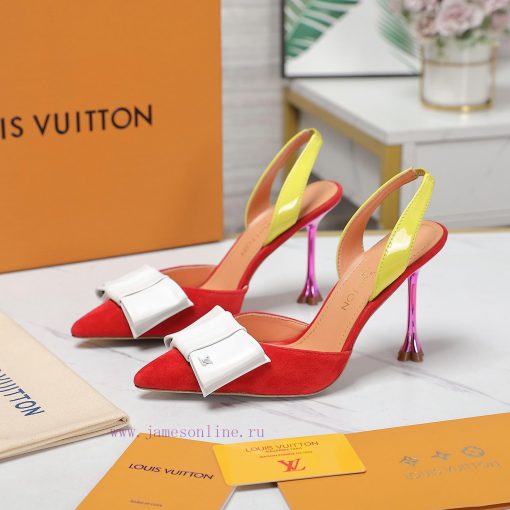 Top qualityLoui * vuitte * * New Plum Heel SandalsThis Blossom high-heeled shoe is made of s96d9aslv - Image 10