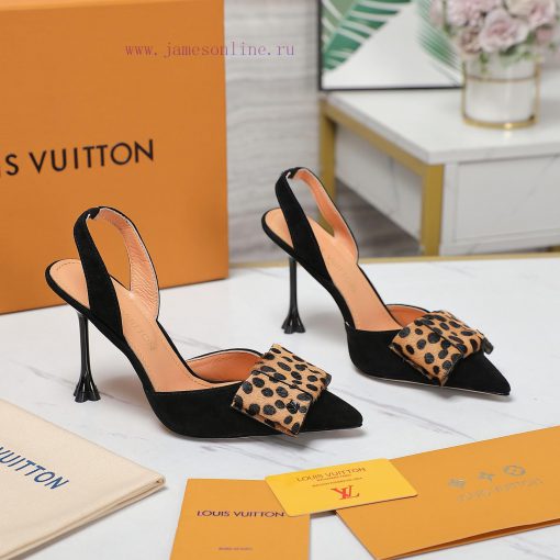 Top qualityLoui * vuitte * * New Plum Heel SandalsThis Blossom high-heeled shoe is made of sxxnp5gym - Image 3