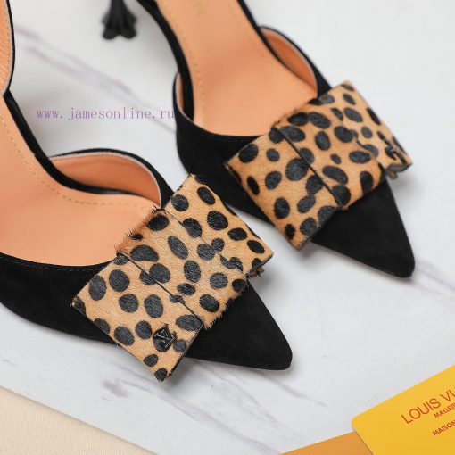 Top qualityLoui * vuitte * * New Plum Heel SandalsThis Blossom high-heeled shoe is made of sxxnp5gym - Image 8