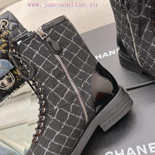 Top qualitychanel fw23 mew arrival～Chanel 2023 Autumn/Winter New Pull up Short Boots-MATERIAnqroraxq - Image 8
