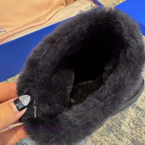 Top qualitySW BEDFORD CHILL MOTO BOOTIE2023 SW Autumn/Winter New Thick Bottom Wool Snow Boott842mxun - Image 8