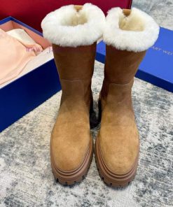 Top qualitySW BEDFORD CHILL MOTO BOOTIE2023 SW Autumn/Winter New Thick Bottom Wool Snow Bootd4styjtl