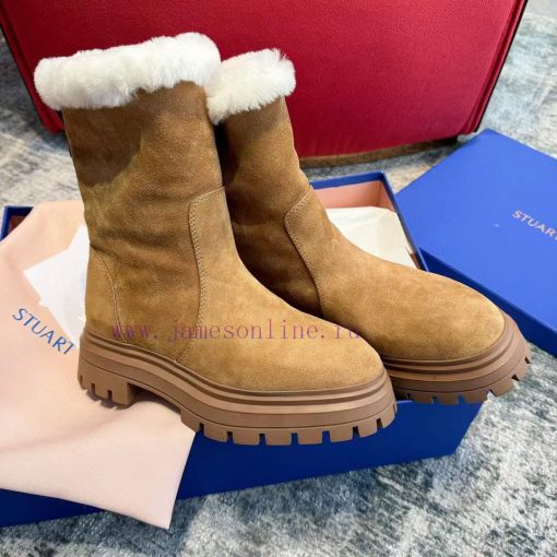 Top qualitySW BEDFORD CHILL MOTO BOOTIE2023 SW Autumn/Winter New Thick Bottom Wool Snow Bootd4styjtl - Image 4