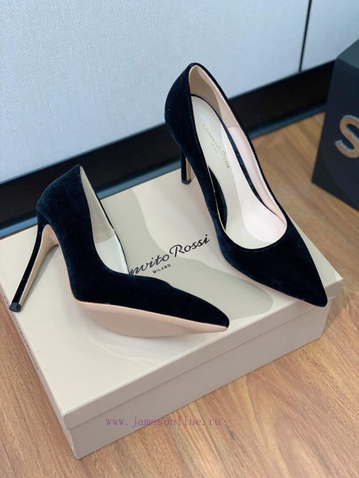Gianvit Ross classic single shoe. This shoe is full of femininity at first glance, and thoseypq6timh - Image 6