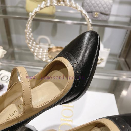 Top Dior 2023 new round toe single shoes, new Spectadio ballet high heels make a brilliant d2pzkncrj - Image 10