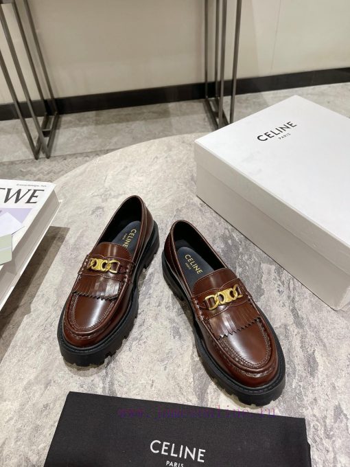 CELINE autumn and winter fashion show, genuine Le Fu shoes purchased and developed with tass8ccxgtob - Image 4
