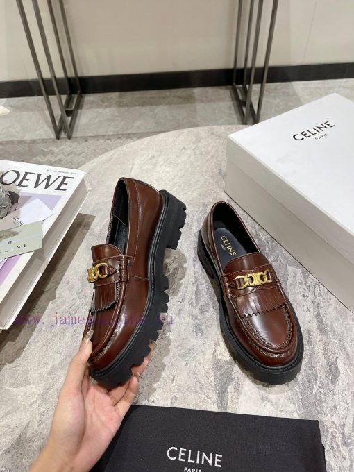 CELINE autumn and winter fashion show, genuine Le Fu shoes purchased and developed with tass8ccxgtob - Image 5