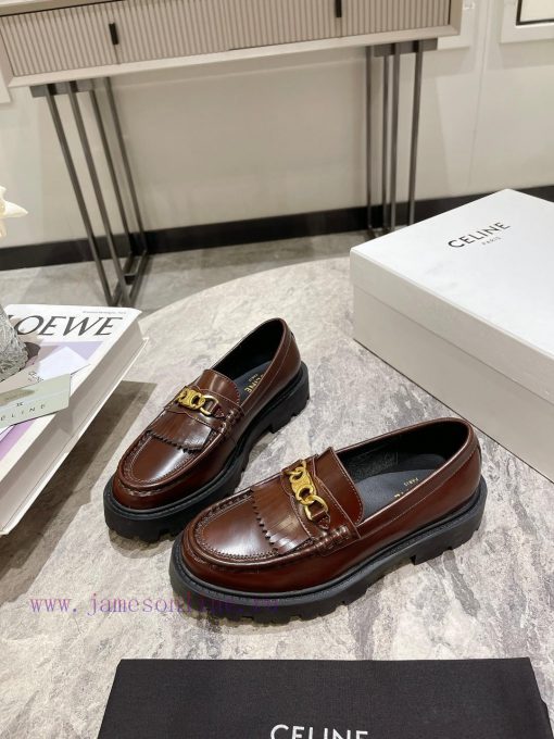 CELINE autumn and winter fashion show, genuine Le Fu shoes purchased and developed with tass8ccxgtob - Image 6